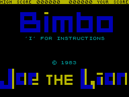Bimbo (1983)(Joe the Lion)